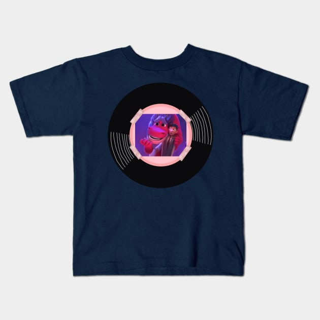 Vinyl - Wish Dragon Kids T-Shirt by SwasRasaily